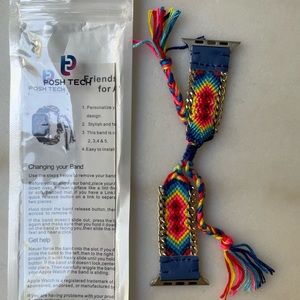 Posh tech Apple Watch braided band (42/44mm)